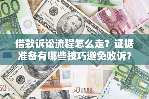 武汉借款诉讼流程怎么走？证据准备有哪些技巧避免败诉？