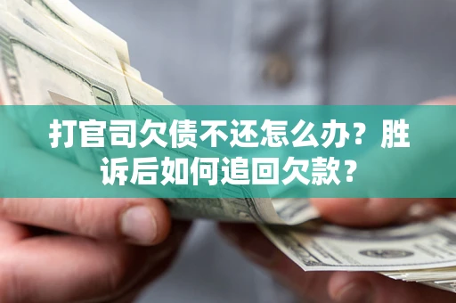 武汉打官司欠债不还怎么办？胜诉后如何追回欠款？
