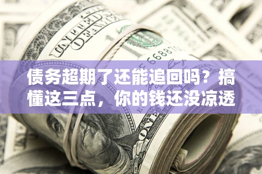 武汉债务超期了还能追回吗？搞懂这三点，你的钱还没凉透