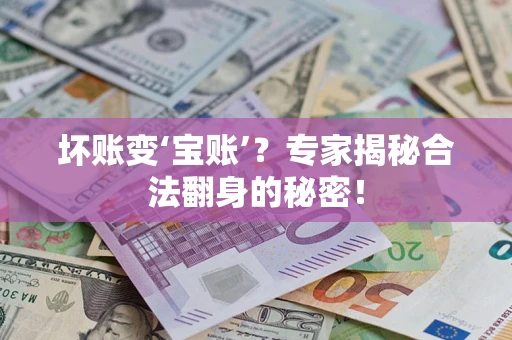 武汉坏账变‘宝账’？专家揭秘合法翻身的秘密！
