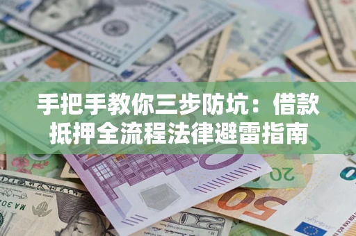 武汉手把手教你三步防坑：借款抵押全流程法律避雷指南