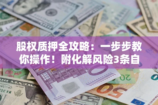 武汉股权质押全攻略：一步步教你操作！附化解风险3条自救法则