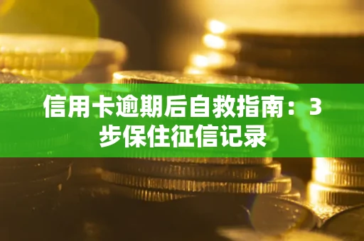 武汉信用卡逾期后自救指南：3步保住征信记录