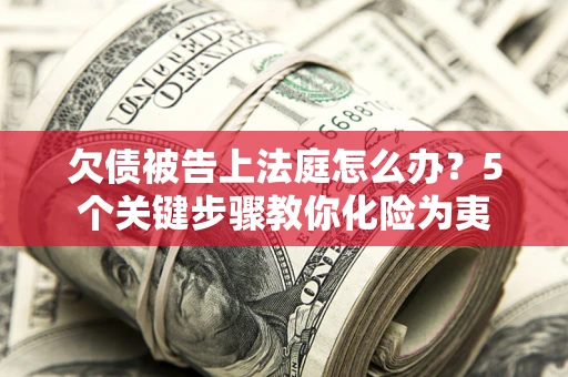 武汉欠债被告上法庭怎么办？5个关键步骤教你化险为夷